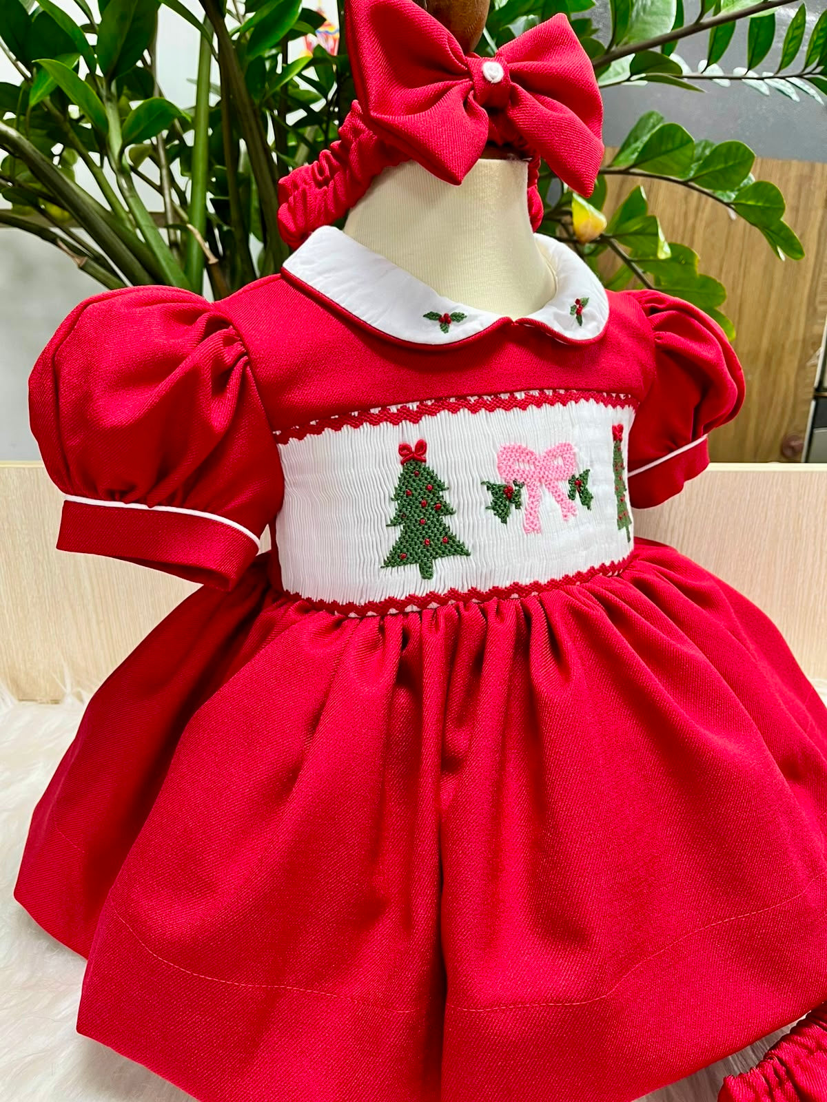 Christmas Wishes Smock Dress🎄