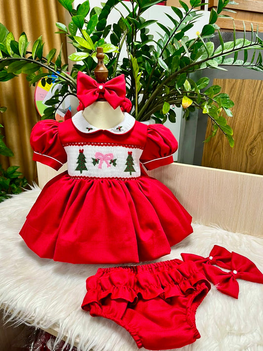 Christmas Wishes Smock Dress🎄