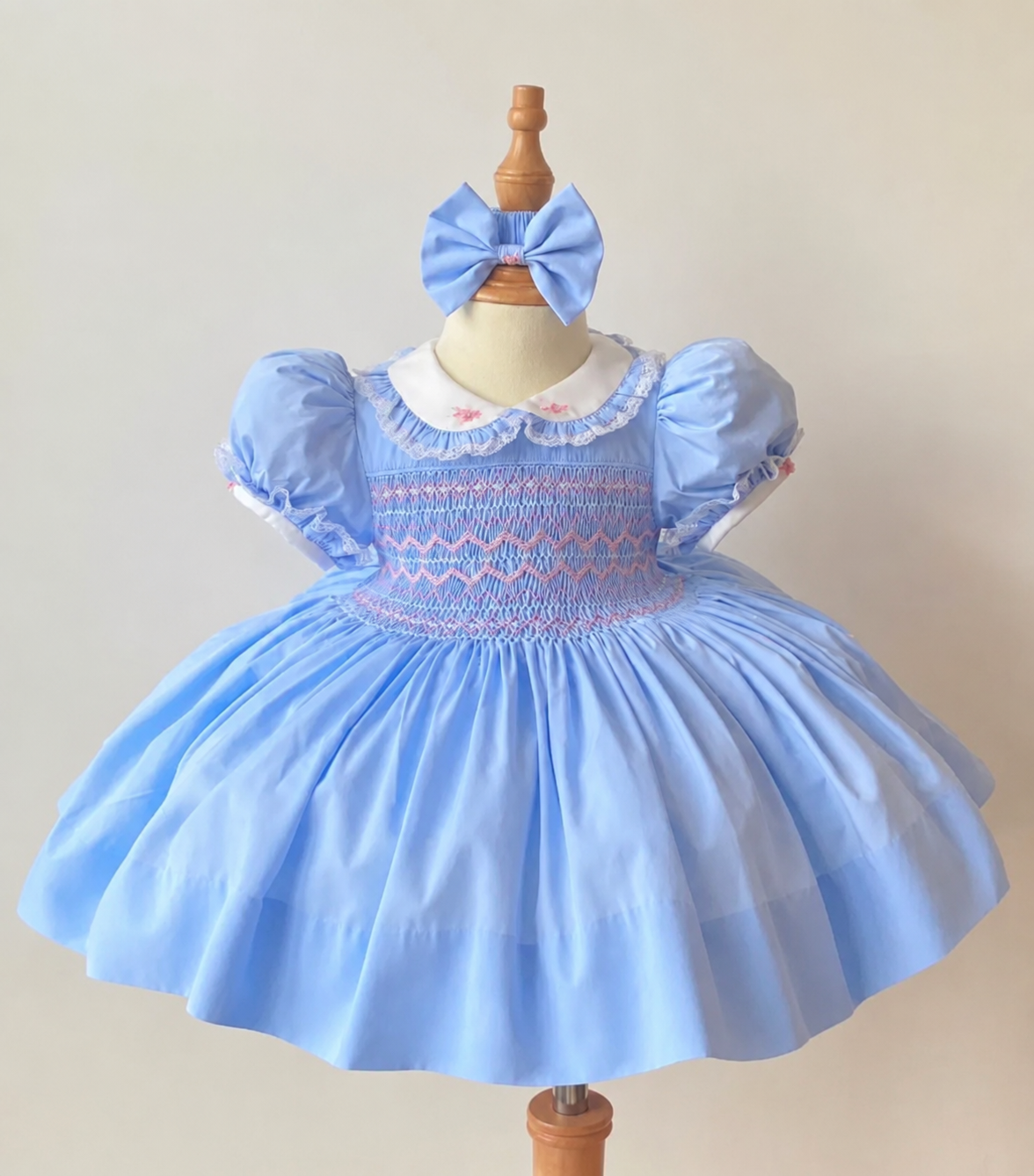 PREORDER|| Rosie Blue Smock Dress